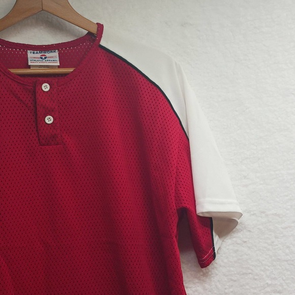 Teamwork Athletic Apparel #23 Red‎ White Jersey Size XL - Picture 8 of 14